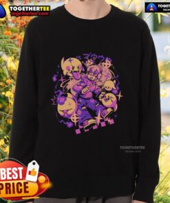 Alt Text: Hot Ghost Princess Gamer Boo sweatshirt featuring retro anime and vaporwave design, perfect for gaming enthusiasts.