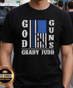Hot God Guns Grady Judd Fan Club T-Shirt featuring bold graphics and vibrant colors, perfect for fans of Grady Judd.