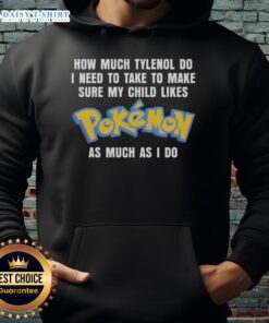 Child wearing a Pokemon hoodie, smiling while holding Tylenol, exploring the joy of Pokemon together.