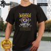 Green Bay Packers t-shirt design: 'Hot I May Live In Hawaii But On Game Day My Heart And Soul Belongs To Green Bay Packers.'