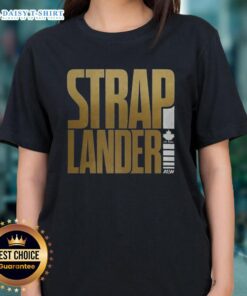 Hot Kris Statlander STRAPlander Ladies Tee featuring a stylish design and vibrant colors, perfect for wrestling fans.