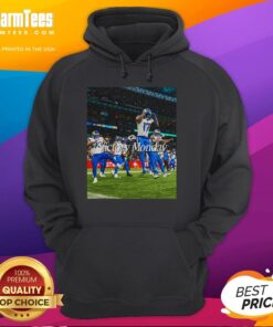 Hot Los Angeles Rams Victory Monday Hoodie featuring bold team colors and logo, perfect for celebrating game day.