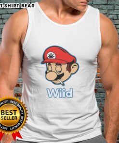 Stylish Hot Mario Bros Wii smoking tank top featuring iconic characters, perfect for gaming fans and summer wear.