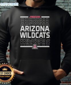 Alt Text: Hot MV Sport Arizona Wildcats Core Block A Hoodie in navy, featuring bold team logo and comfortable design.