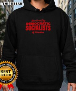 Hot New York City Democratic Socialists of America hoodie featuring bold graphics and a stylish design.