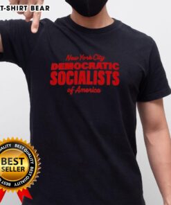 Hot New York City Democratic Socialists Of America T-Shirt featuring bold graphics and vibrant colors for activism and style.