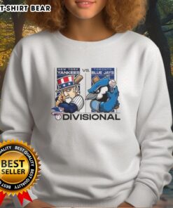 2025 Hot New York Yankees vs Toronto Blue Jays American League Division Series mascot sweatshirt design