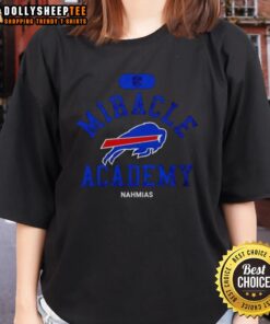 Hot NFL Buffalo Bills Miracle Academy Nahmias Ladies Tee featuring vibrant design and comfortable fit for fans.