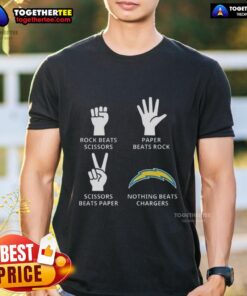 Hot Los Angeles Chargers football logo T-shirt featuring a vibrant design, perfect for fans and game day attire.