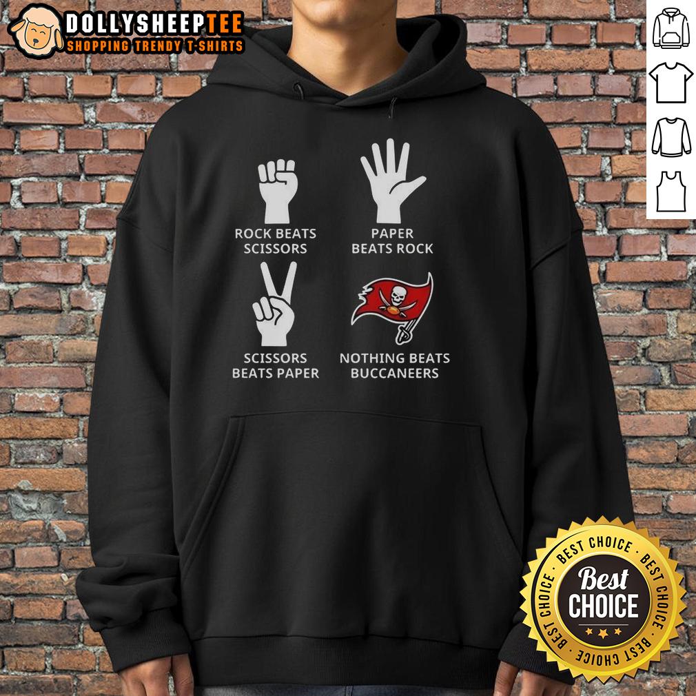 Hot Nothing Beats Tampa Bay Buccaneers Football Logo Hoodie Stylish Tampa Bay Buccaneers hoodie featuring the iconic football logo, perfect for fans and game day wear.