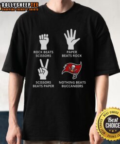 Alt Text: Tampa Bay Buccaneers football logo t-shirt featuring vibrant design, perfect for fans of the NFL team.