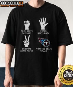 Stylish Tennessee Titans football logo T-shirt, perfect for fans showcasing team pride and comfort on game day.