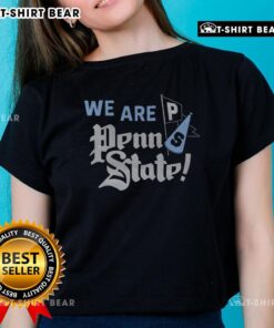 Hot Penn State Nittany Lions vintage varsity house ladies tee in stylish design for game day or casual wear.