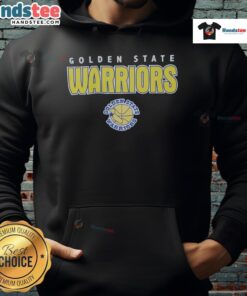 Alt Text: Hot Premium Golden State Warriors Throwback Hoodie featuring a vintage design in team colors, perfect for fans.