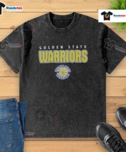 Hot Premium Golden State Warriors Throwback Washed T-Shirt featuring vintage design and soft fabric for ultimate comfort.