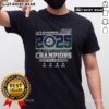Hot Seattle Mariners 2025 AL West Champions T-Shirt celebrating historic years in baseball with vibrant team graphics.