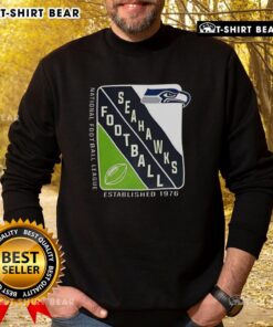 Hot Seattle Seahawks NFL Established 1976 Starter sweatshirt in vibrant colors, perfect for fans and cozy game days.