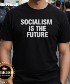 Alt Text: Hot Socialism Is The Future T-Shirt featuring bold graphics and vibrant colors for stylish activism.