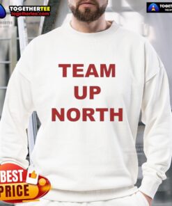 Hot Team Up North Utah Utes football sweatshirt featuring vibrant team colors and logo, perfect for fans and chilly game days.