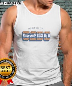 Hot-The-Mile-High-City-52bo Denver Broncos tank top featuring vibrant team colors and a stylish design for fans.