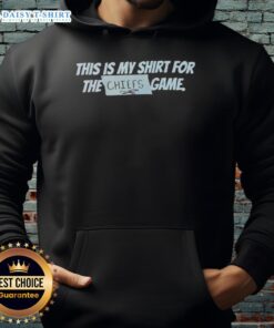 Hot hoodie for Kansas City Chiefs game, featuring team colors and logo, perfect for game day style and warmth.