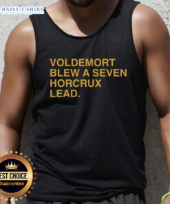 Hot Voldemort blew a seven Horcrux lead tank top, showcasing a stylish design for Harry Potter fans.