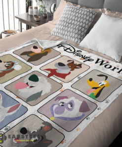 Good All Dogs in Walt Disney World Moods Blanket – Customize Blanket