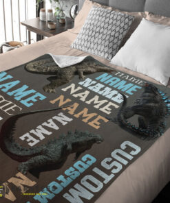 Good Awesome Godzilla Blanket Fleece Customized Blanket