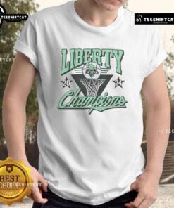 New York Liberty T-Shirt celebrating the 2024 WNBA Champs, featuring team colors and logo for fans.
