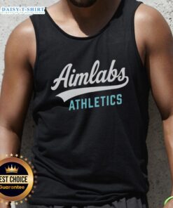 Nice Aimlabs Athletics logo tank top featuring a sleek design, perfect for workouts and casual wear.