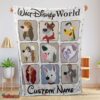 Nice All Dogs In Walt Disney World Moods Blanket Customize Blanket