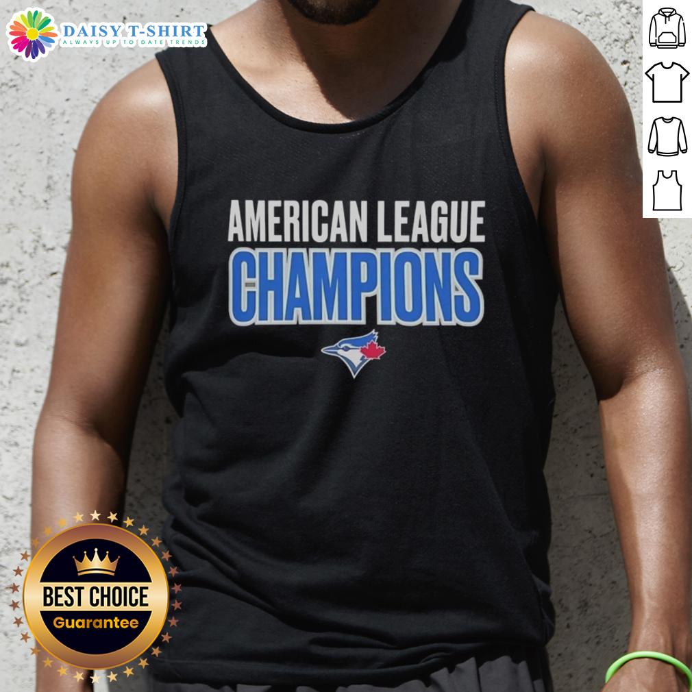 Nice American League Champions Toronto Blue Jays 2025 Logo Tank Top