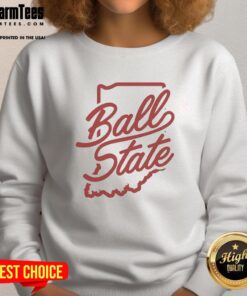 Nice Ball State Indiana Hoosiers Script T-Shirt - Image 5