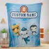 Nice BBC The Octonauts Velveteen Cute Blanket Fleece Customized Blanket