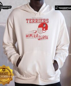 Boston University Terriers Winter Surge Hoodie in stylish design, perfect for cold weather sports and school spirit.