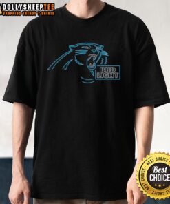 Stylish Bud Light Carolina Panthers T-Shirt featuring team logo, perfect for game day and sports fans.