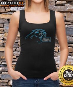 Nice Bud Light Carolina Panthers tank top featuring team logo, perfect for game day or casual outings.