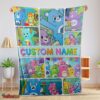 Nice Care Bears Friends Blanket Fleece Customized Blanket