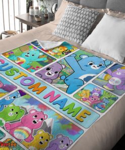 Nice Care Bears Friends Blanket Fleece Customized Blanket - Image 4