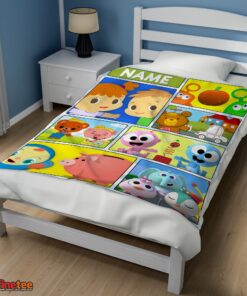 Nice Cartoon Baby First TV Quilt Velveteen Cute Blanket Fleece Customized Blanket - Image 3
