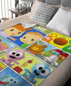 Nice Cartoon Baby First TV Quilt Velveteen Cute Blanket Fleece Customized Blanket - Image 4