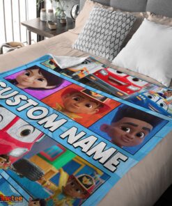 Nice Cartoon Disney Firebuds Blanket  Customize Blanket - Image 3