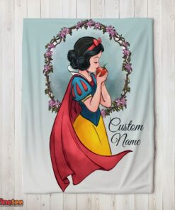 Nice Cartoon Disney Snow White Princess Blanket Fleece Customized Blanket