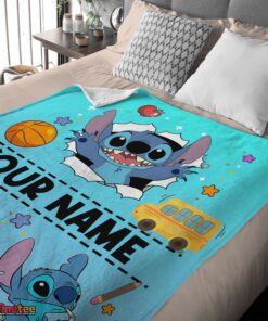 Nice Cartoon Disney Stitch Super Cozy Blankets Customize Blanket - Image 3