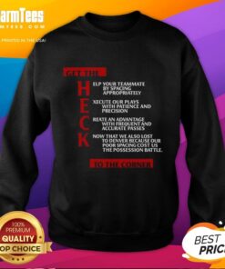 Nice Clippers Get The Heck To The Corner sweatshirt featuring bold graphics and a stylish design, perfect for fans.