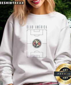 Nice Club America Own The Pitch Sweatshirt featuring bold team logo and vibrant colors for passionate fans.
