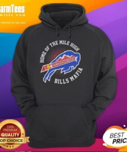 Nice Colorado Buffalo Bills Backers hoodie, showcasing the Mile High Bills Mafia spirit and team pride in vibrant colors.