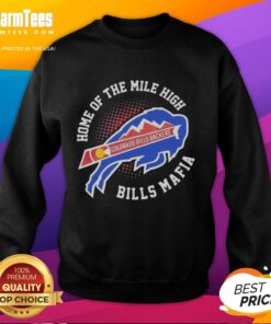Cozy Nice Colorado X Buffalo Bills Backers sweatshirt, celebrating Mile High Bills Mafia spirit and team pride.