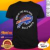 Nice Colorado X Buffalo Bills Backers t-shirt featuring Mile High Bills Mafia logo and vibrant team colors.
