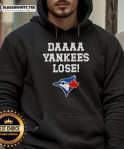 Nice Day Yankees Lose hoodie featuring Toronto Blue Jays logo, perfect for baseball fans celebrating a game day.